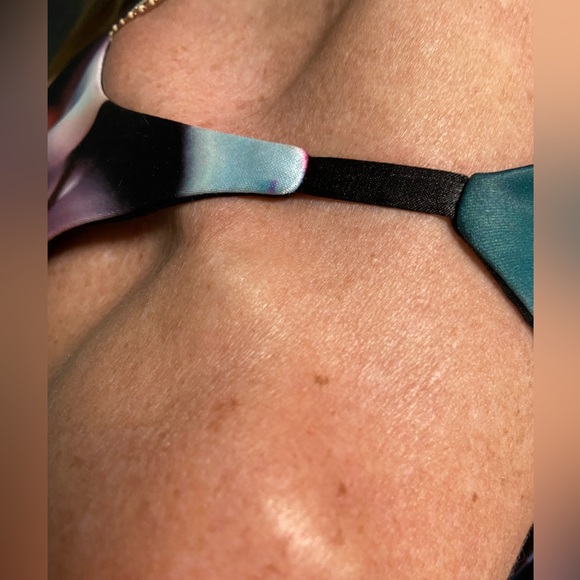 MONIQUE LHUILLIER DRESS FLORAL SZ 2 - Picture 12 of 13